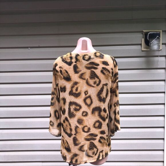 Faith Bead Embellished Blouse Size Medium - Picture 4 of 5